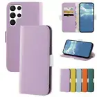 Case For Samsung Galaxy S22 Ultra S21 FE S20 FE Note20 Flip Leather Wallet Cover