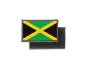 Flag patch printed badge country jamaica