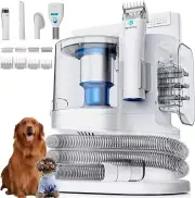 KANPETS Dog Vacuum Shedding Max 3.4L Dust Bin Hyper-Power Quiet - WHITE/BLUE
