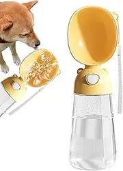 Portable Water Bottle for Dogs,Puppy Water Travel Dispenser | Pet Drinking Container for Walking Camping Outing, Puppy Watering Dispenser