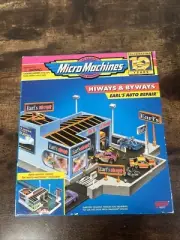 Vintage Micro Machines Hiways & Byways Earl's Auto Repair - Galoob New