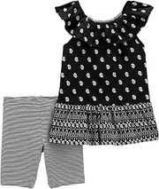 [Carter's] Girls 2-Piece Tank & Shorts Set