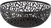 Alessi Cactus Fruit Bowl, Black, 29 cm Diameter