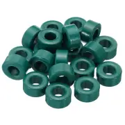 20Pcs Ferrite Toroid Core, Toroid Core 0.8"ODx0.4"IDx0.4"H Ferrite Rings, Green