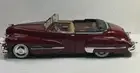 Anson 1947 1:18 Die-Cast Metal Burgundy w/Tan Interior Cadillac Series 62