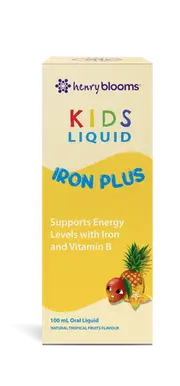 Henry Blooms Kids Liquid Iron Plus 100ml