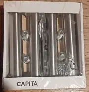 Ikea Capita Stainless Steel Legs 6 1/4" Set of 4 Designed by Mikael Warnhammar