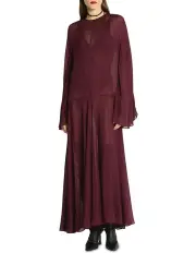 [Sass & Bide] Oasis Long Sleeve Dress in Green