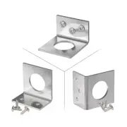 Silver Bracket Antenna Mount 3/4" Hole For use with NMO Style Antennas