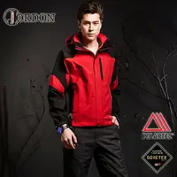 在飛比找樂天市場購物網優惠-【JORDON 橋登 男 Gore-Tex 兩件式外套《紅黑