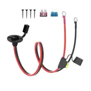 O Ring Connecters, Extension Cord Cable, 14AWG SAE, Power Socket Sidewall Port