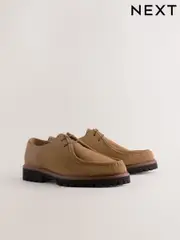Stone Chunky Sole Apron Shoes (AA7996) | $124