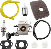 HURI 42411200606 42411200615 42411200616 Carburetor Assembly for Stihl Leaf Blower BG86 BG86C BG86CE BG86CEZ BG86Z SH86 SH86C Zama Carb C1M-S228 C1M-S260 C1M-S261B (AU Shipping)