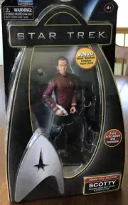 STAR TREK Warp Collection Scotty Montgomery Scott Accessories Posable 2009