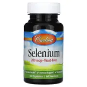 Carlson, Selenium , 200 mcg, 60 Capsules