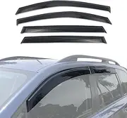 AUSGO Weathershields Compatible with Subaru Forester S4 2013-2018, Weather Shields Window Visors Wind Deflectors Sun Rain Guard 4PCS Set