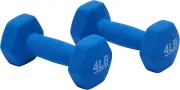 Neoprene Coated Hexagon Workout Dumbbell Hand Weight