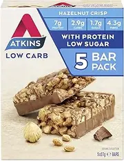 Atkins Day Break Chocolate Hazelnut Crisp Bar 185 g