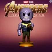 UNPAINTED Thanos - Marvel Chibi Style 3D Printed Mini Figure BH