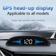 5" Universal Car Turck Digital GPS HUD Head Up Display Speedometer Speed Alarm