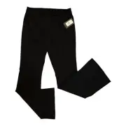 DKNY Women’s Polyester Spandex Black Wide Leg Dress Pants Size 4