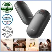 Rechargeable Magnetic Hand Warmers 2 Pack Portable Fast Heating for Outdoor Use