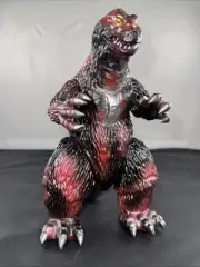 2025 GIGABRAIN 9” GODZILLA 1962 BLACK VINYL METALLIC PINK SPRAYS Sofubi Japan