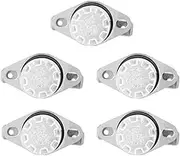 Thermostat Thermal Control Switch, Normally Open Adjust Pressure Disc Temperature Switch for Microwave Ovens Coffee Makers Gas Furnaces Water Bottles Dryers Air Conditionings KSD30(40℃)