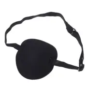 Concave eye patch goggles foam groove eyeshades adjustable strap random color