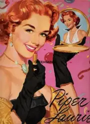 VINTAGE UNCUT 1953 PIPER LAURIE PAPER DOLLS~#1 TOP REPRODUCTION SELLER~RARE SET