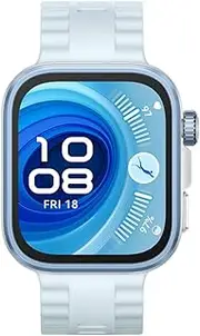 [HUAWEI] Watch FIT4 Pro Smartwatch, 1.82" Sapphire Display & Titanium Alloy Bezel, Up to 10-Day Battery Life, Dual Band GPS, Golf Courses map, 40 m Free Diving, Compatible with Android & iOS, Blue