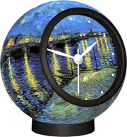 Puzzle Clock Starry Night -- Pintoo