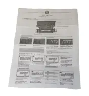 Gecko Quick Start Guide Card for Gecko IN.EX Pool and Spa Parts Control System