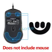 2 Sets Rounded Curved Edges Mouse Feet Skates for Steel series Rival 3 Mouse