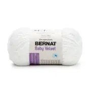 Bernat Baby Velvet Big Ball Yarn-Snowy White (Pack of 2 Skein)