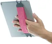 Hand Strap Holder TFY for Tablets, iPad, e-Readers - 11-inch iPad Pro, iPad, iPad Mini 4, iPad Air 2, Samsung Galaxy Tab & Note - Google Nexus - Asus Transformer Book and More -Rose red