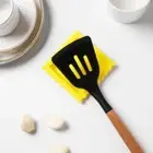 Silicone Biscuit Shape Spoon Pad Antifouling Coaster Spoon Mat Dining Table