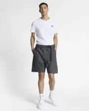 Mens Nike Sportswear Tech Pack Grid Woven Shorts AR1584 Fashion Back to School
