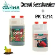 HYDROPONICS NUTRIENTS CANNA BOOST ACCELERATOR & PK 13/14 [1 Lt] NUTRIENT KIT