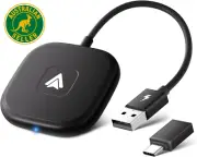 Wireless Android Auto Adapter, Android Auto Wireless Dongle Adapter Converts Wir