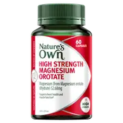 Natures Own High Strength Magnesium Orotate 60 Capsules