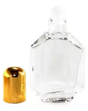 Perfume Essential Oil Aromatherapy Empty Glass Roll On Bottle 14ml 1/2 oz .50 oz