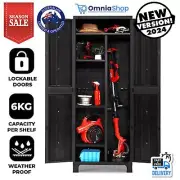 Gardeon Outdoor Storage Cabinet Box Lockable Tall Garden Sheds Garage Adjustable