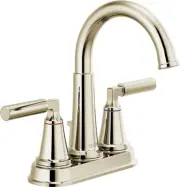 Delta 2548LF-MPU Bowery 1.2 GPM Centerset Bathroom Faucet - Nickel