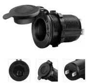 Car Cigarette Lighter Socket 12V-24V Waterproof Plug Power Outlet Adapter