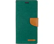 Goospery Canvas Diary For Galaxy A70 / A70e - Green