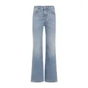 [Chloe] Chloe-Foggy Blue Cotton Jeans-Donna 25 JEANS