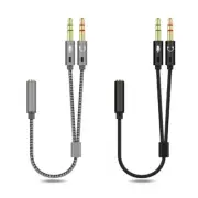 Cord 3.5mm Extension Cable Microphones Wire for Smartphones Tablets