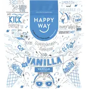 Happy Way Whey Protein Powder Vanilla 2kg