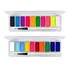 Face and Body Paint Luminous Face Painting Palette for Party Cosplay Theatre